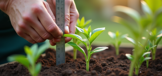 Jardinage et précision : mesurer pour mieux cultiver